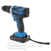 Vŕtačka/skrutkovač s funkciou príklepu 21V 2x 2ah batéria GEKO Vŕtačka/skrutkovač s funkciou príklepu 21V 2x 2ah batéria GEKO náhled