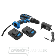 Vŕtačka/skrutkovač s funkciou príklepu 21V 2x 2ah batéria GEKO Vŕtačka/skrutkovač s funkciou príklepu 21V 2x 2ah batéria GEKO náhled