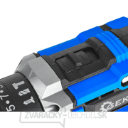 Vŕtačka/skrutkovač s funkciou príklepu 21V 2x 2ah batéria GEKO náhled