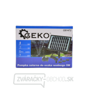 Solárne čerpadlo 5W pre záhradné jazierko GEKO Solárne čerpadlo 5W pre záhradné jazierko GEKO náhled