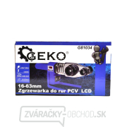 Zváračka na PVC rúrky 16-63 mm LCDv GEKO Zváračka na PVC rúrky 16-63 mm LCDv GEKO náhled