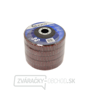 Netkaný nylonový saténový leštiaci kotúč, 125x22,23 mm GEKO Náhľad