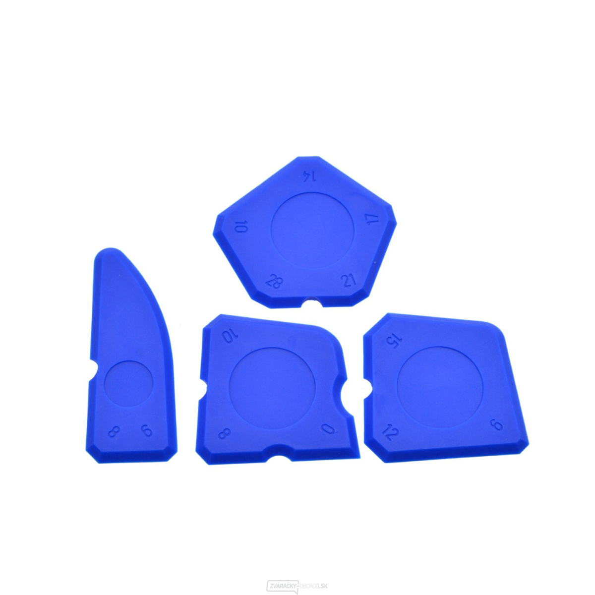 Silikónová stierka, sada 4ks GEKO Silikónová stierka, sada 4ks GEKO gallery main image