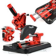 Stojan s posuvom pre uhlovú brúsku 115/125mm (0°-45°) GEKO Stojan s posuvom pre uhlovú brúsku 115/125mm (0°-45°) GEKO náhled