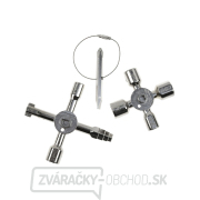 Univerzálny kľúč na rozvádzače 10v1 GEKO Univerzálny kľúč na rozvádzače 10v1 GEKO gallery main image