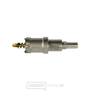 Korunkový vrták do kovu TCT, 25mm GEKO Korunkový vrták do kovu TCT, 25mm GEKO gallery main image