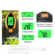 Acidometer - merač pH pôdy, teploty a osvetlenia (35) náhled