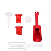 Hliníková vytlačovacia pištoľ, 600 ml, s príslušenstvom GEKO Hliníková vytlačovacia pištoľ, 600 ml, s príslušenstvom GEKO náhled