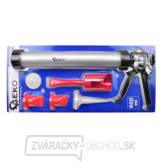 Hliníková vytlačovacia pištoľ, 600 ml, s príslušenstvom GEKO Hliníková vytlačovacia pištoľ, 600 ml, s príslušenstvom GEKO náhled