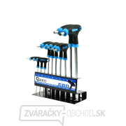 Súprava imbusových kľúčov, typ T, 2-10mm, 10ks GEKO Súprava imbusových kľúčov, typ T, 2-10mm, 10ks GEKO gallery main image