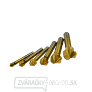 Súprava kužeľových fréz HSS TiN 6,3-20,5 mm, 6 ks (50) Náhľad