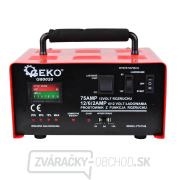 Nabíjačka autobatérií 120Ah, 6/12V, 75A GEKO Nabíjačka autobatérií 120Ah, 6/12V, 75A GEKO gallery main image