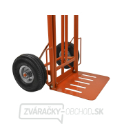 Ručný vozík-rudla, nosnosť 250kg 400x300mm, oranžový GEKO náhled