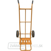 Ručný vozík-rudla, nosnosť 250kg 400x300mm, oranžový GEKO gallery main image