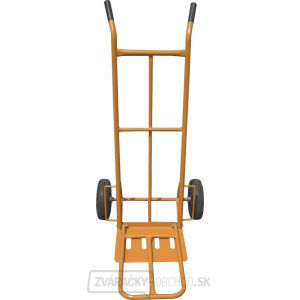 Ručný vozík-rudla, nosnosť 250kg 400x300mm, oranžový GEKO