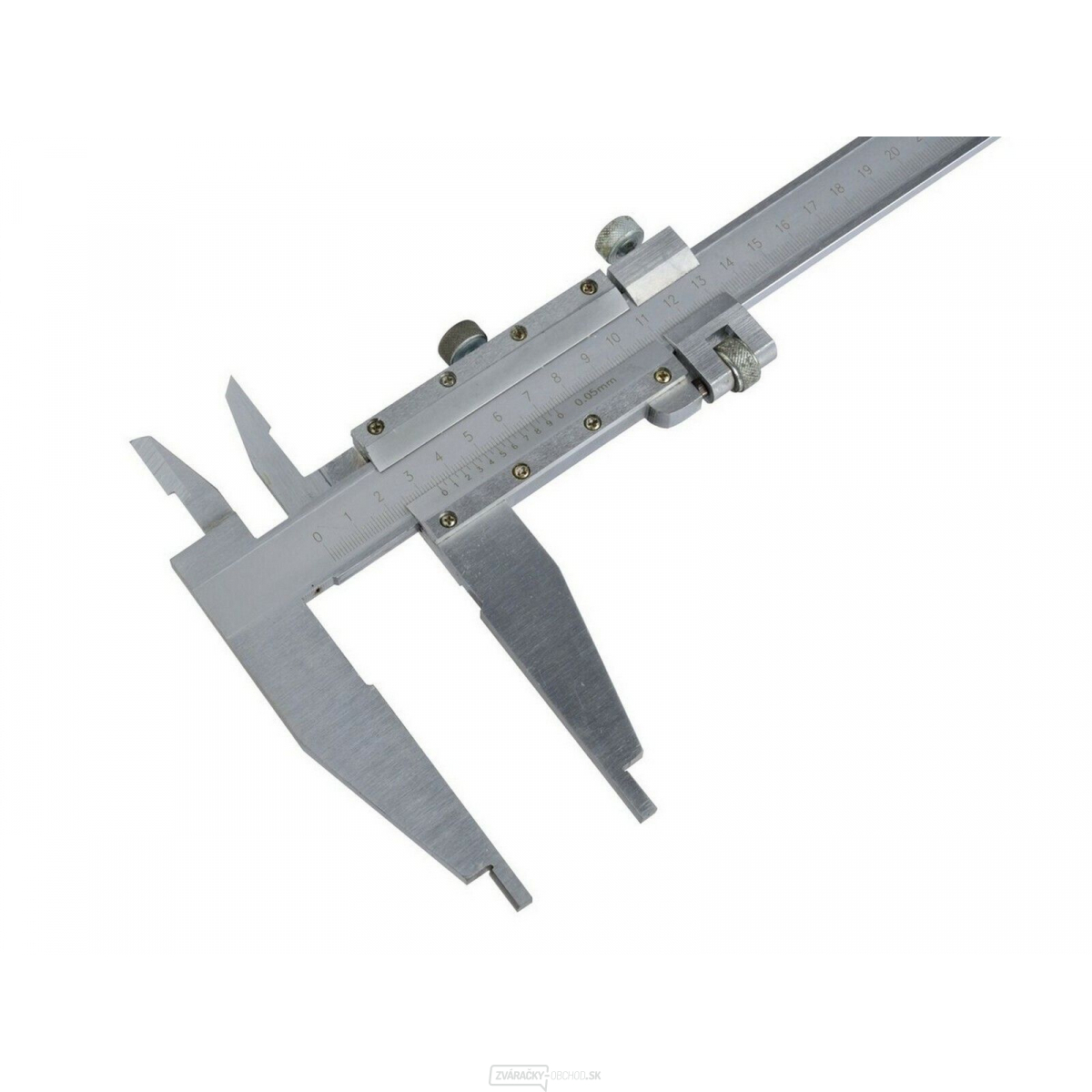 Mierka posuvné kovové, 0-600mm x 0,05 GEKO