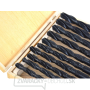 Súprava 10 vrtákov s kužeľovým závitom Morse do kovu MK2 14,5-23 mm (5) Náhľad
