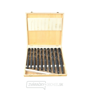 Vrtáky sada 10ks, kov, 14,5-23 mm, HSS GEKO Vrtáky sada 10ks, kov, 14,5-23 mm, HSS GEKO gallery main image