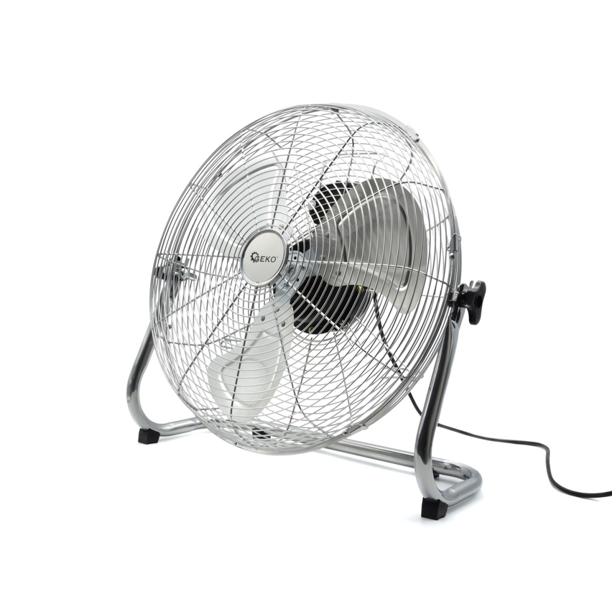 Podlahový ventilátor z nerezovej ocele 45 cm GEKO