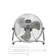 Stojací ventilátor 50 cm nerezová oceľ (1) Náhľad
