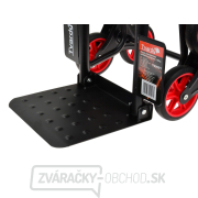 Prepravný vozík skladací, schodiskový - rudla 150kg GEKO náhled