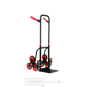 Prepravný vozík skladací, schodiskový - rudla 150kg GEKO Prepravný vozík skladací, schodiskový - rudla 150kg GEKO gallery main image