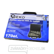 Súprava 170 vrtákov HSS do kovu (5) Náhľad