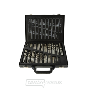 Súprava vrtákov do železa, HSS 170ks GEKO Súprava vrtákov do železa, HSS 170ks GEKO gallery main image