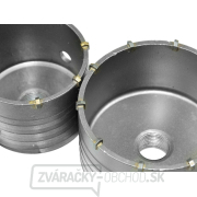 Súprava 9dielnych rezačiek na murivo (30, 40, 65, 80, 100 mm + 2 adaptéry) (4) Náhľad