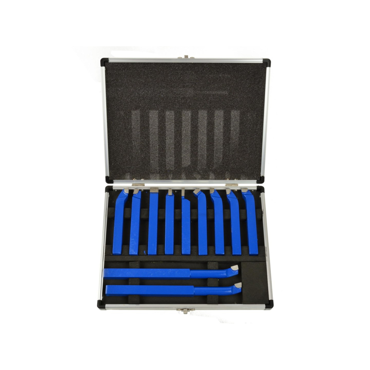 Sústružnícke nože, sada 11ks, 12x12mm, uložené v kufri GEKO