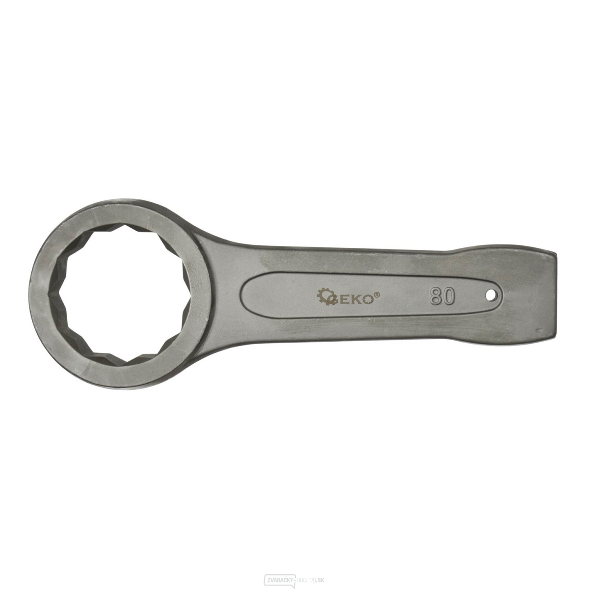 Úderový očkový kľúč GEKO 80 mm