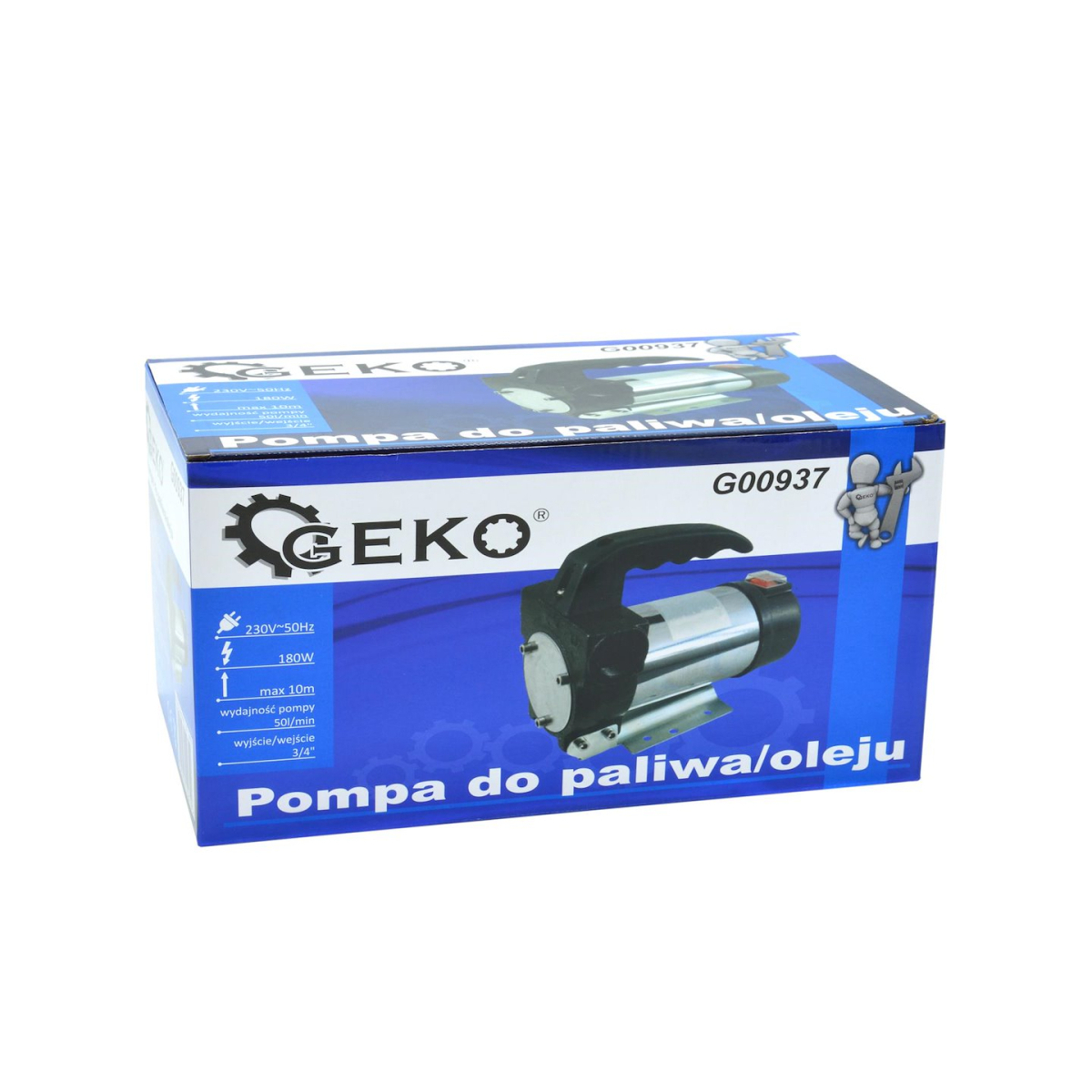 Palivové/olejové čerpadlo 230 V GEKO Náhľad