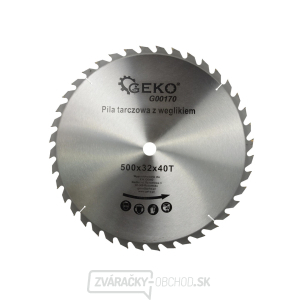 Pílový kotúč do dreva GEKO, 500x32x40T Pílový kotúč do dreva GEKO, 500x32x40T gallery main image