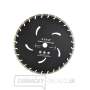 Kotúč diamantový rezný segmentový GEKO, 400x10x32mm Kotúč diamantový rezný segmentový GEKO, 400x10x32mm gallery main image