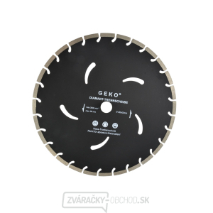 Kotúč diamantový rezný segmentový GEKO, 400x10x32mm Kotúč diamantový rezný segmentový GEKO, 400x10x32mm gallery main image