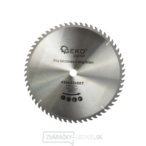 Kotúč pílový vidiový GEKO, 450x32x60T Kotúč pílový vidiový GEKO, 450x32x60T gallery main image