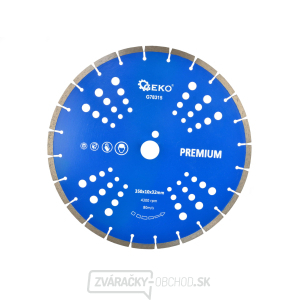 Kotúč diamantový rezný segmentový GEKO, 350x10x32mm Kotúč diamantový rezný segmentový GEKO, 350x10x32mm gallery main image