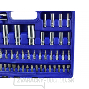 Gola sada 108 dielov GEKO, CrV oceľ, profi kufor, poškodený kufor náhled