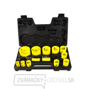 Súprava bimetalových dierových píl na kov a drevo, 17dielna, plastová krabička (5/10) Náhľad