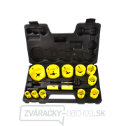 Vykružovacie vrtáky do kovu a dreva GEKO, súprava 17ks Vykružovacie vrtáky do kovu a dreva GEKO, súprava 17ks gallery main image