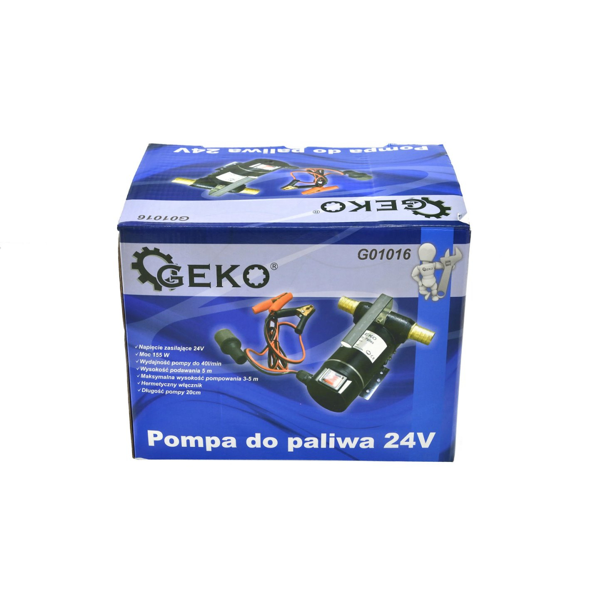 Čerpadlo na olej a naftu GEKO 24V, 155W  Náhľad