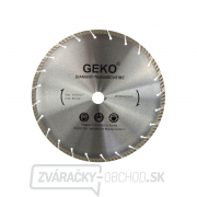 Kotúč diamantový rezný turbo-segmentový GEKO, 350x10x32mm gallery main image