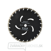 Kotúč diamantový rezný segmentový GEKO, 350x10x25, 4mm Kotúč diamantový rezný segmentový GEKO, 350x10x25, 4mm gallery main image