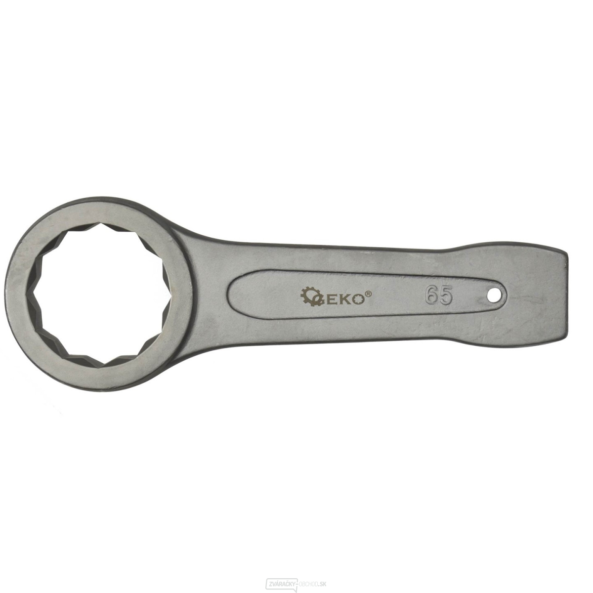 Úderový očkový kľúč GEKO 65 mm