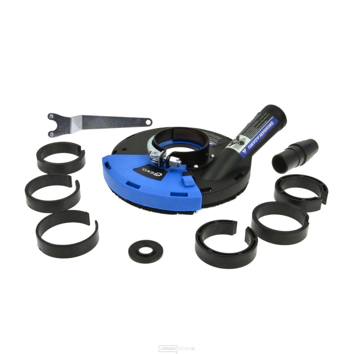 Odsávací kryt pre uhlové brúsky GEKO 180mm Odsávací kryt pre uhlové brúsky GEKO 180mm gallery main image