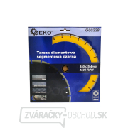 Segmentový kotúč s priemerom 350x8x25,4 mm/čierny (10) Náhľad