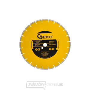 Kotúč diamantový rezný segmentový GEKO, 350x8x25, 4mm Kotúč diamantový rezný segmentový GEKO, 350x8x25, 4mm gallery main image