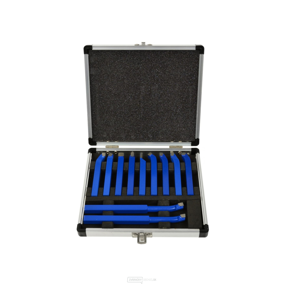 Sústružnícke nože GEKO, sada 11ks, 8x8mm, uložené v kufri Sústružnícke nože GEKO, sada 11ks, 8x8mm, uložené v kufri gallery main image