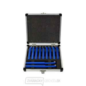 Sústružnícke nože GEKO, sada 11ks, 8x8mm, uložené v kufri Sústružnícke nože GEKO, sada 11ks, 8x8mm, uložené v kufri gallery main image