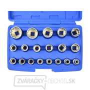 Súprava 19 dvanásťhranných nástrčných kľúčov 8-32 mm (púzdro) (10) Náhľad